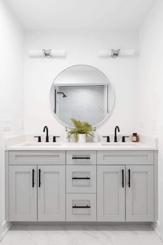 Elegant Vanity and Lighting